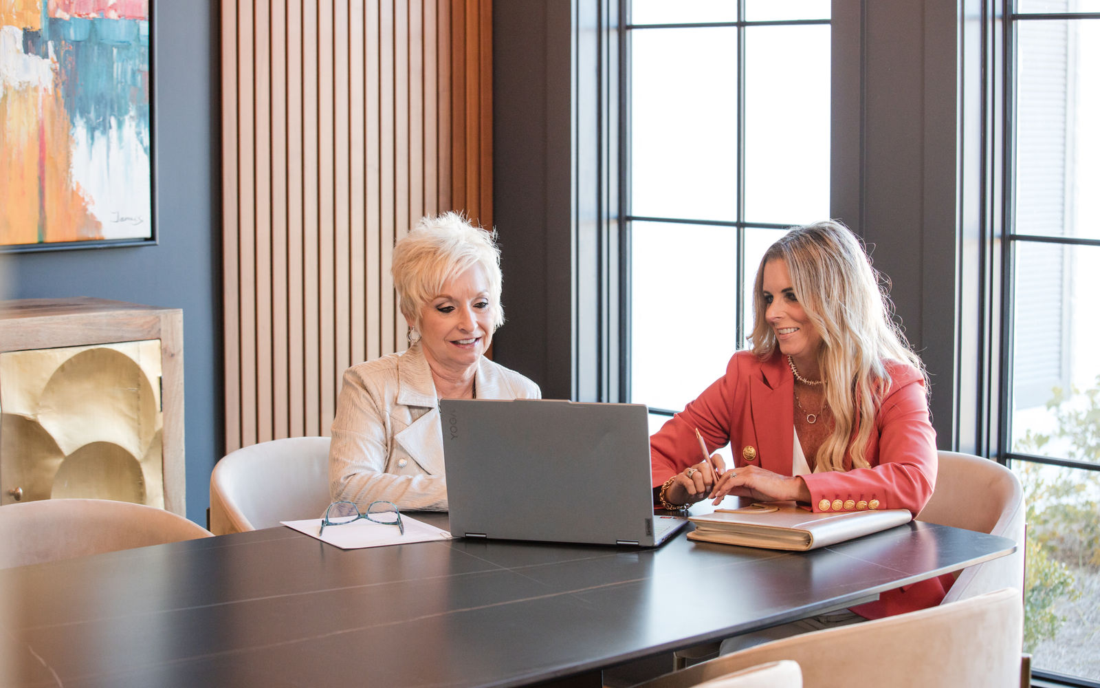 The Atlantis Wealth team meeting with a trusted professional partner
